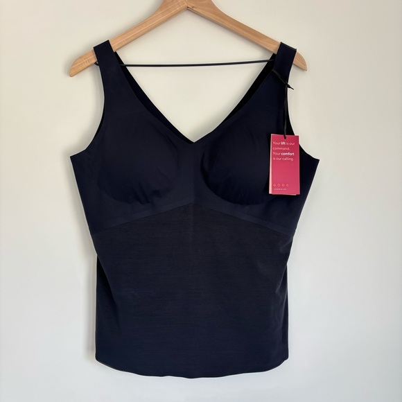 NWT Honeylove Liftwear Black Shaping Tank 2X - Picture 3 of 9